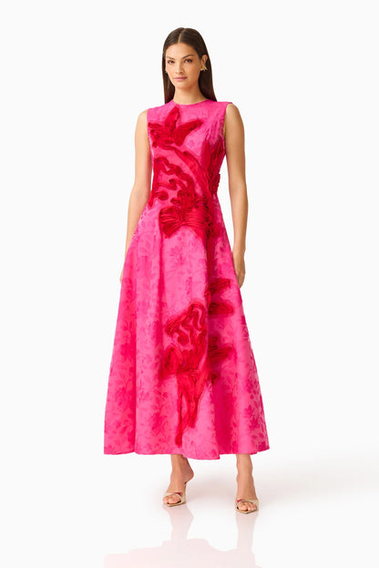 Elliatt Florentia A Line Maxi Dress - Pink COMING SOON