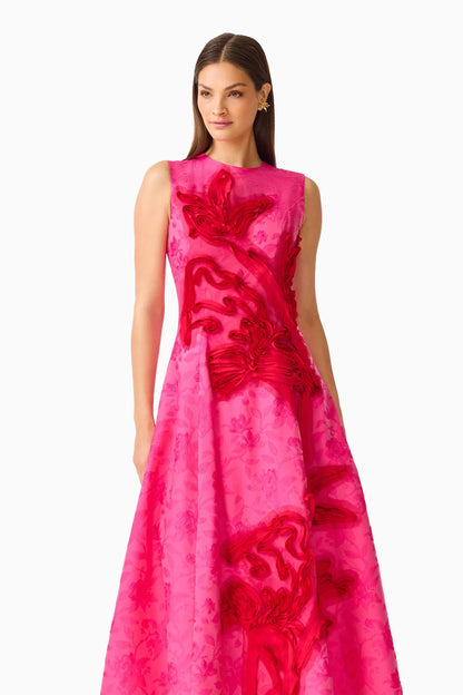 Elliatt Florentia A Line Maxi Dress - Pink COMING SOON