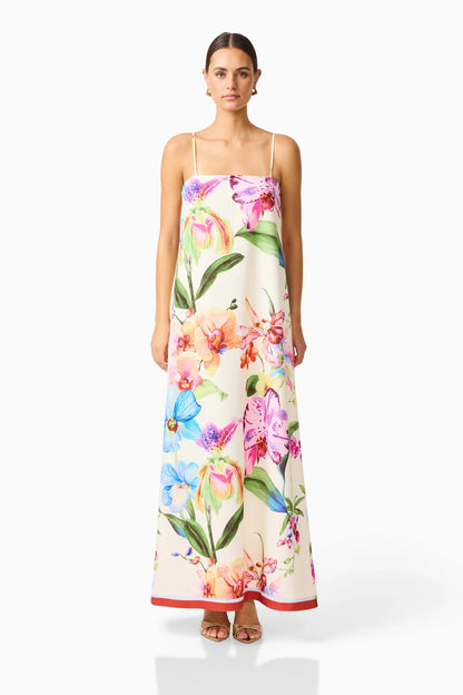 Elliatt Glinda A-Line Maxi Dress in Floral