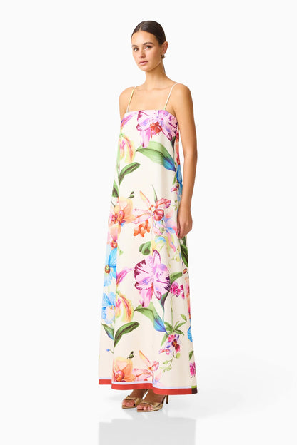 Elliatt Glinda A-Line Maxi Dress in Floral