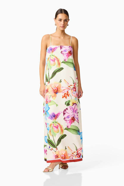 Elliatt Glinda A-Line Maxi Dress in Floral