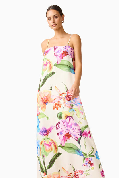 Elliatt Glinda A-Line Maxi Dress in Floral