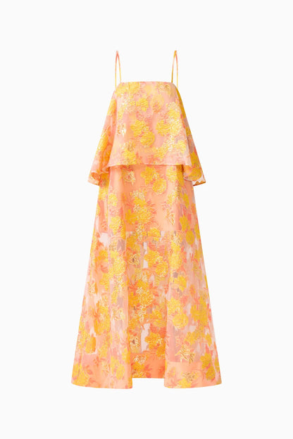 Elliatt Elysia Gown - Orange Floral