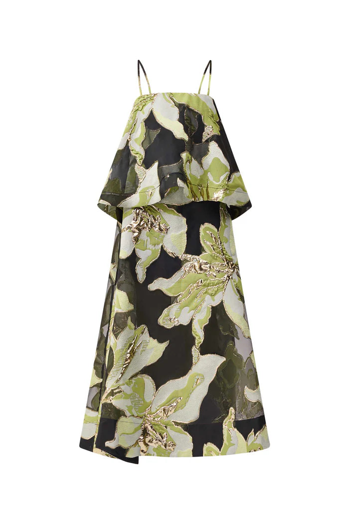 Elliatt Elysia Gown - Green/Black