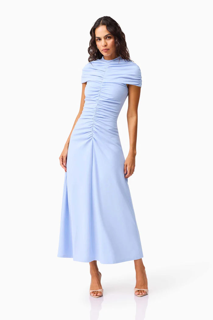 Elliatt Valencia High Neck Maxi Dress - Babyblue COMING SOON