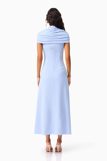 Elliatt Valencia High Neck Maxi Dress - Babyblue COMING SOON
