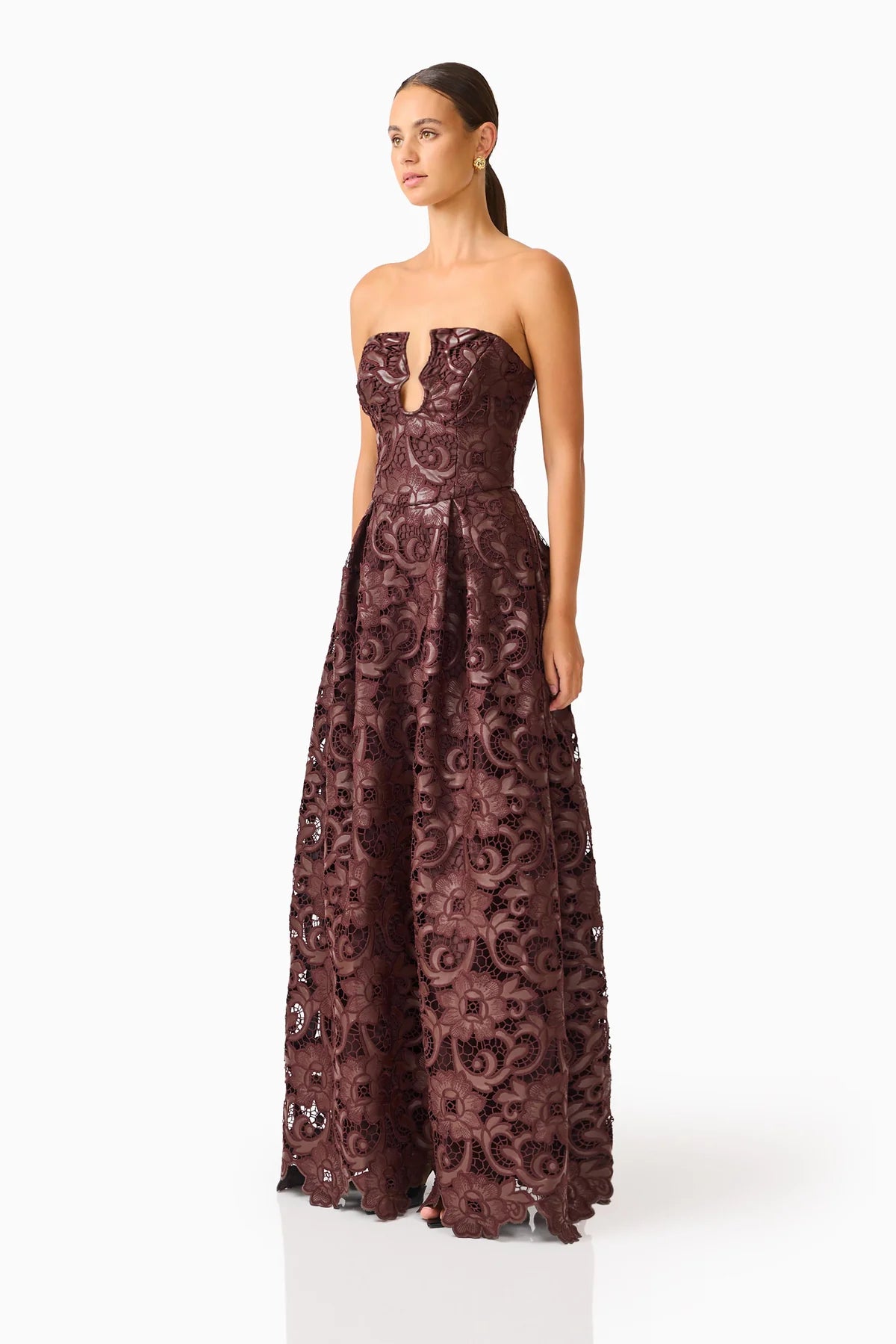 Elliatt Novelle Sweetheart Maxi Dress