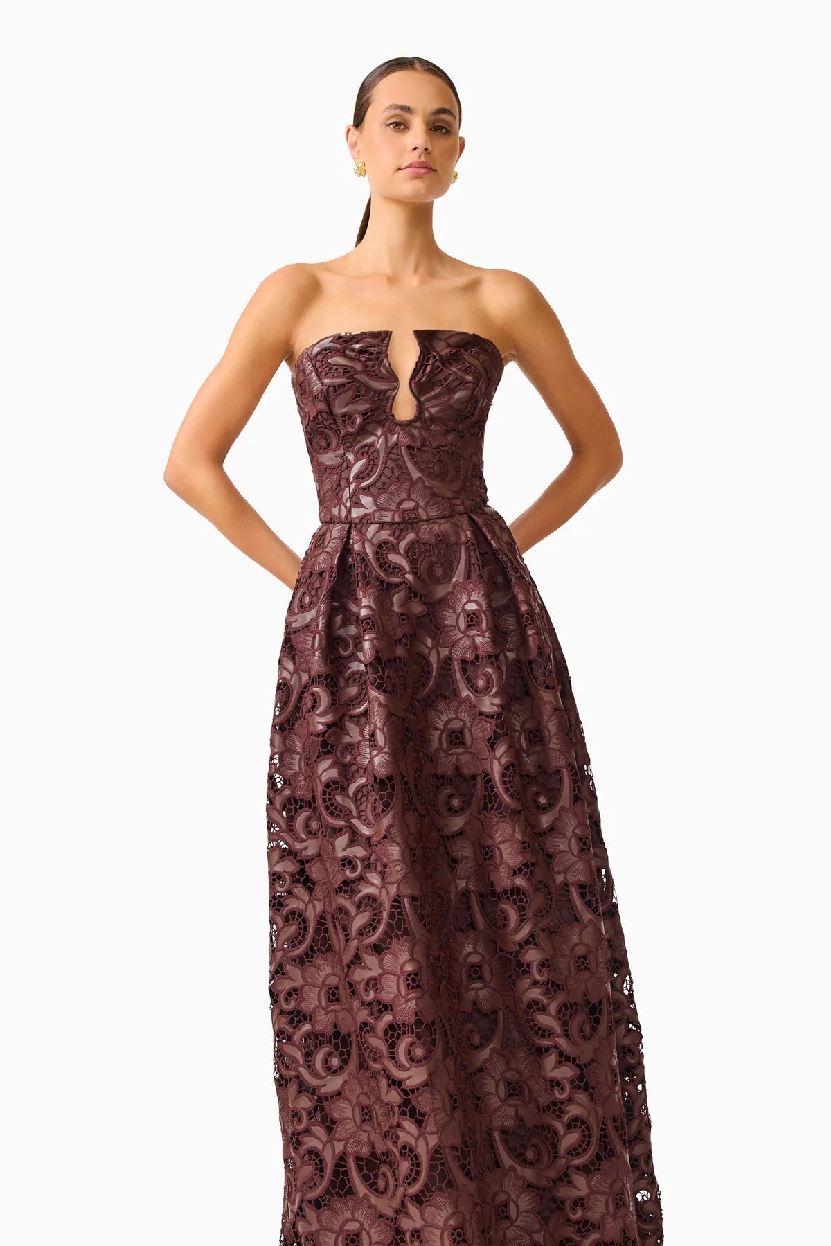 Elliatt Novelle Sweetheart Maxi Dress