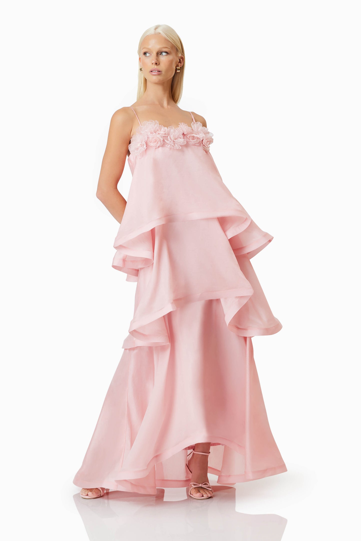 Elliatt Swallowtail Dress - Pink