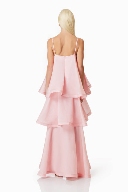 Elliatt Swallowtail Dress - Pink