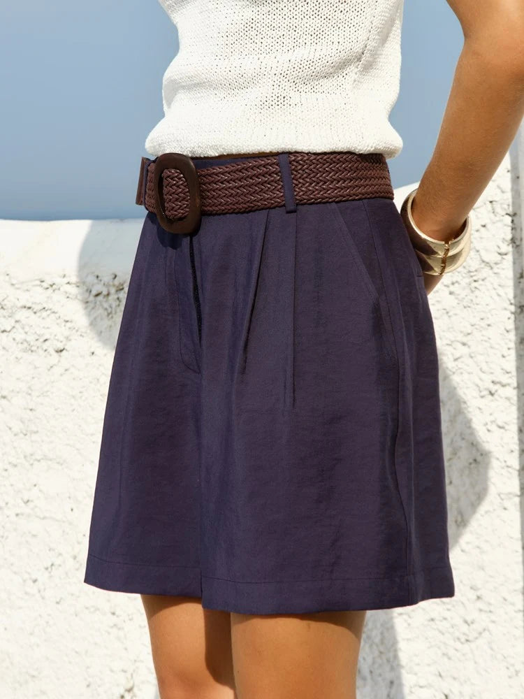 Fate & Becker Thalia Belted Short COMING SOON
