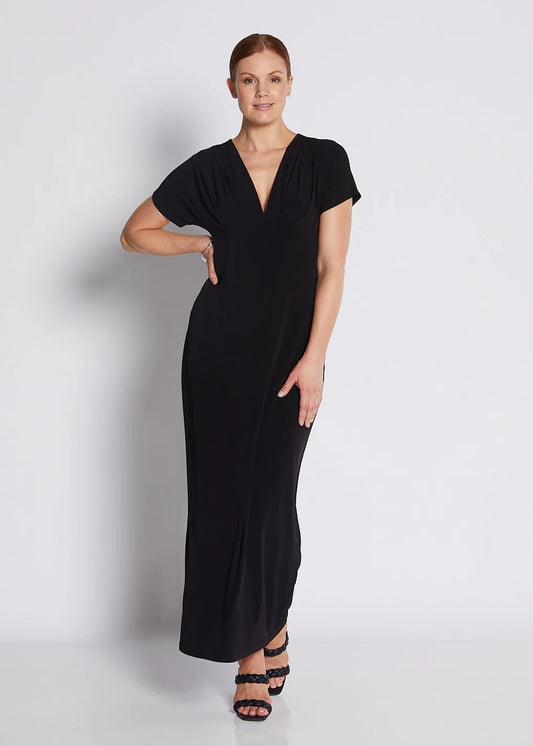 Philosophy Aust. Plunge Maxi Dress - Black