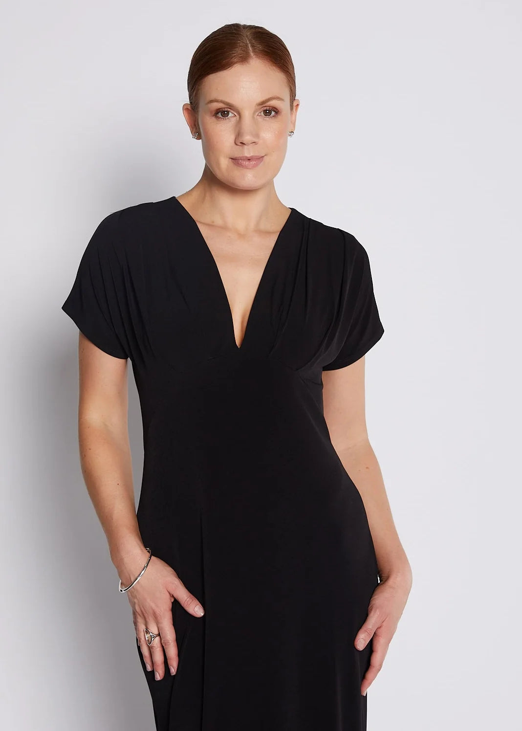 Philosophy Aust. Plunge Maxi Dress - Black