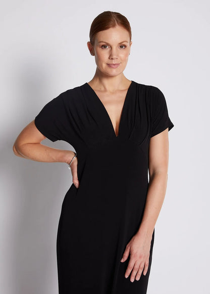 Philosophy Aust. Plunge Maxi Dress - Black