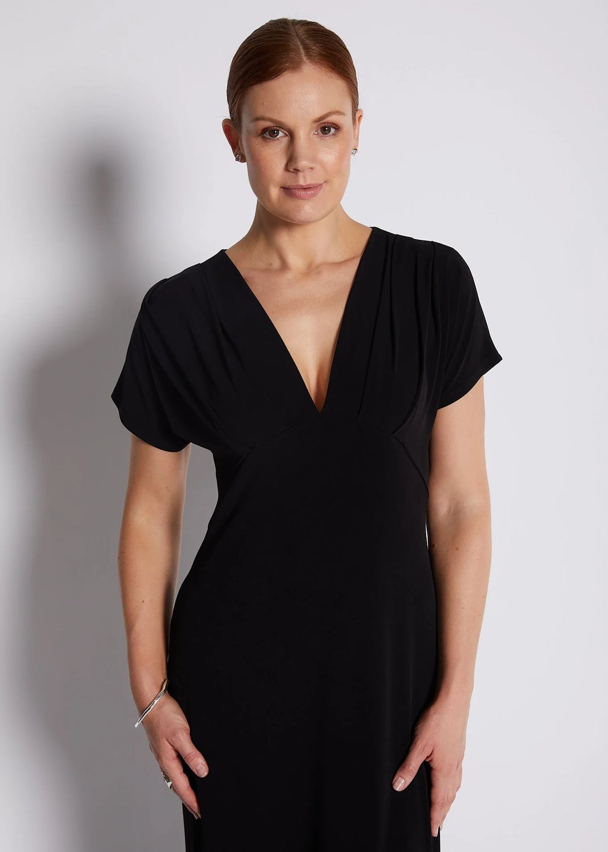 Philosophy Aust. Plunge Maxi Dress - Black