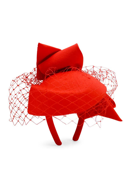 Alina Fascinator in Red COMING SOON
