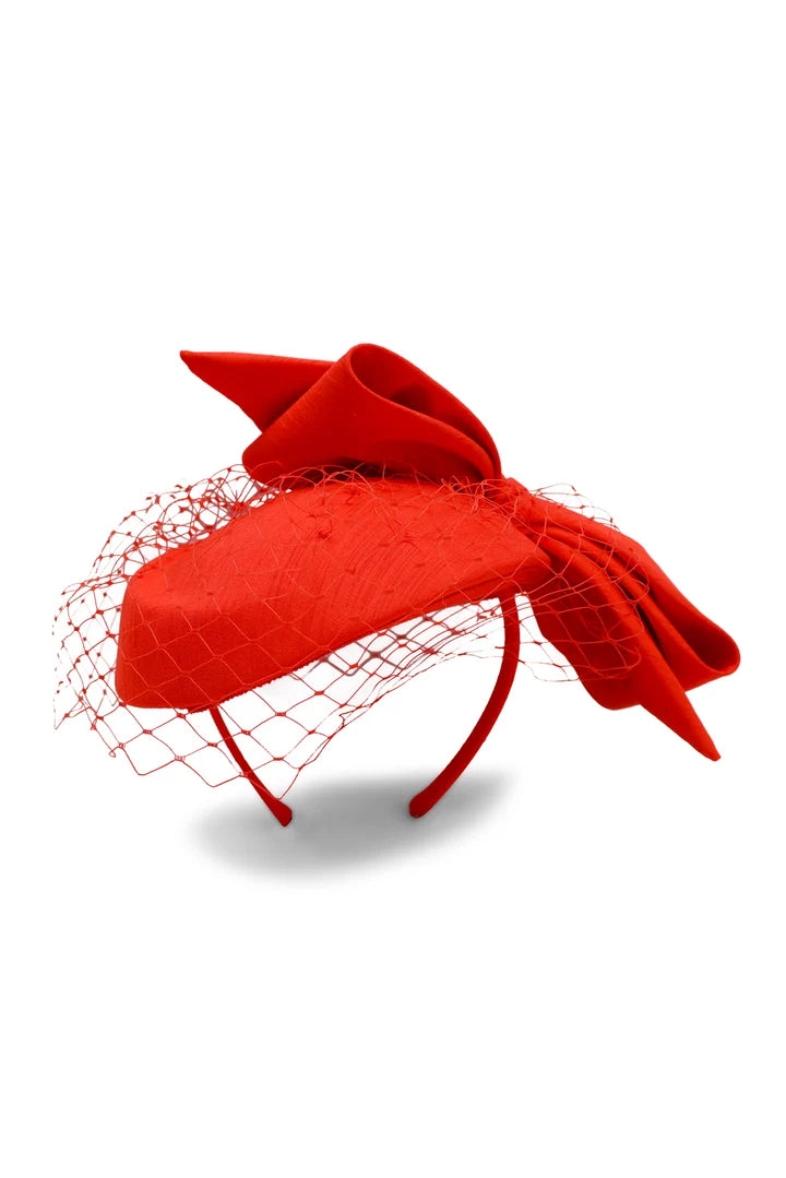 Alina Fascinator in Red COMING SOON