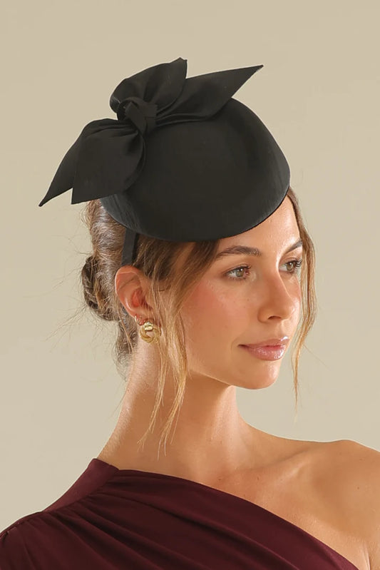 Florence Fascinator in Black