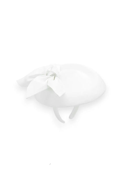 Florence Fascinator in White