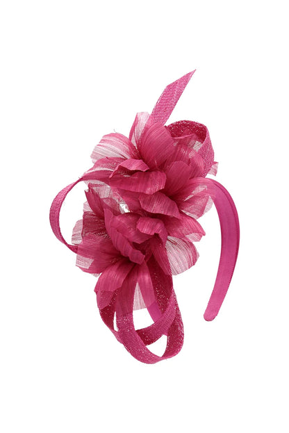Wrenn Fascinator in Hot Pink COMING SOON