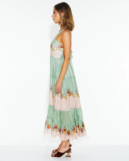 Fate & Becker Hollyhock Maxi Dress - Floral