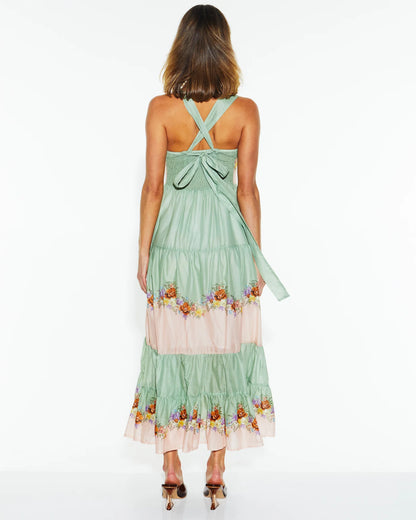 Fate & Becker Hollyhock Maxi Dress - Floral