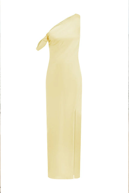 Gia Maxi Dress - Lemon COMING SOON