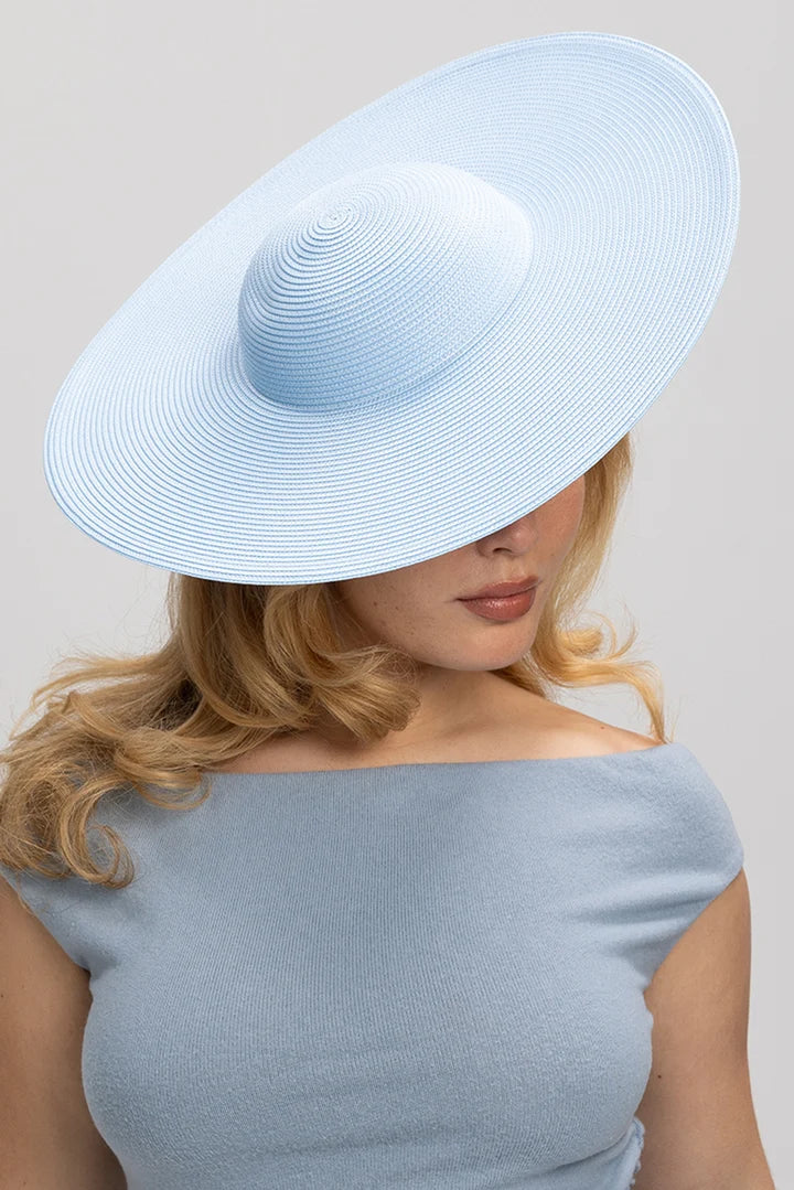 Mona Racewear Plate Hat in Blue COMING SOON