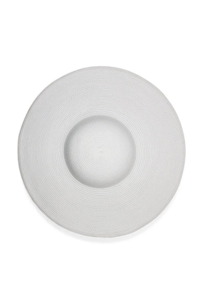 Mona Racewear Plate Hat in White COMING SOON