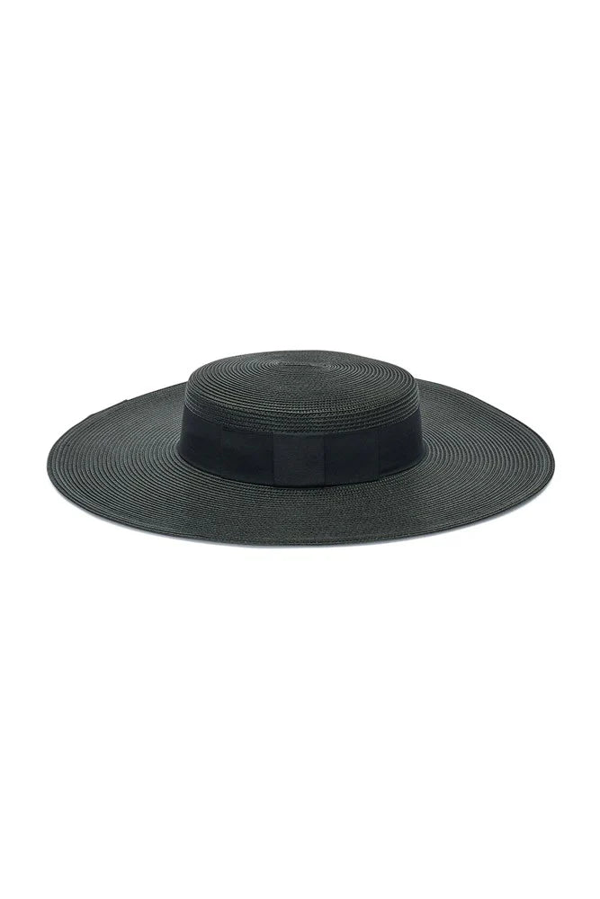 Macy Racewear Boater in Black