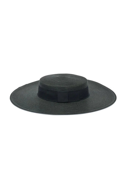 Macy Racewear Boater in Black