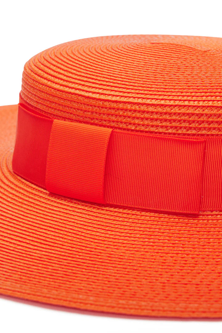 Macy Racewear Boater in Orange