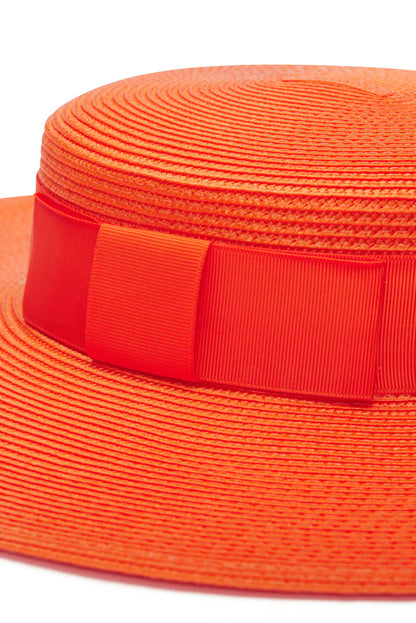 Macy Racewear Boater in Orange