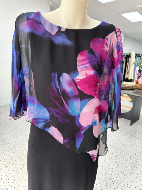 Lilas Printed Chiffon Top