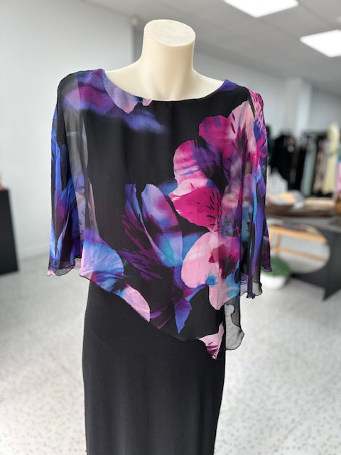 Lilas Printed Chiffon Top