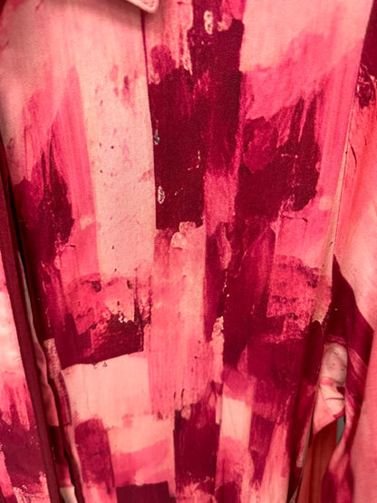Ester Shirt Dress in Wine