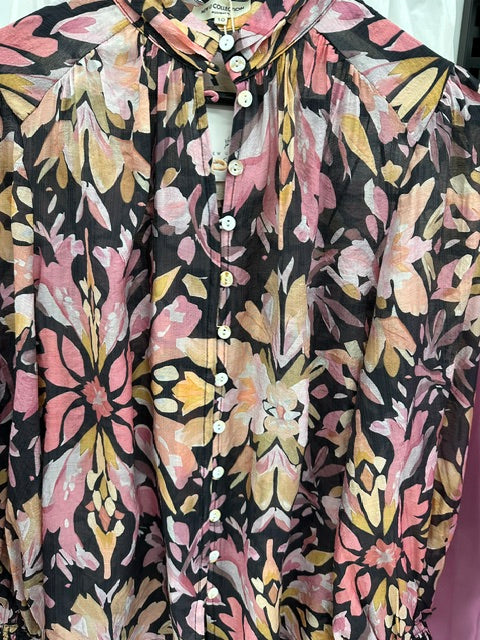 Simi Floral Long Sleeve Blouse
