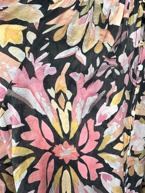 Simi Floral Long Sleeve Blouse