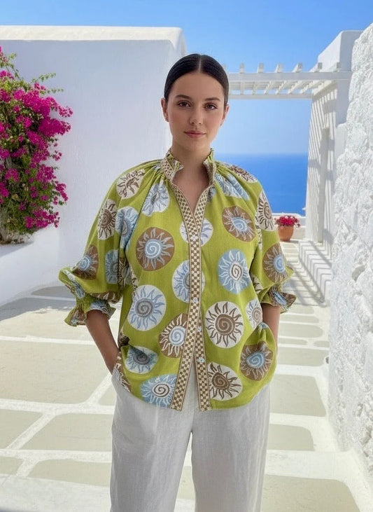 Kiik Sunchaser Shirt - Pistachio