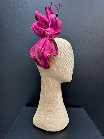 Fillies Collection Fuchsia Pink Racing Fascinator