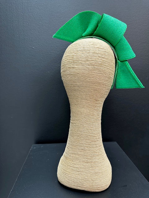 Max Alexander Large Green Wave Racing Fascinator