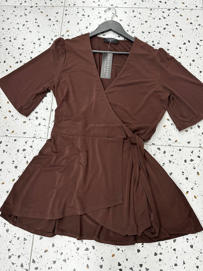 Philosophy Australia Embrace Wrap Tunic - Chocolate