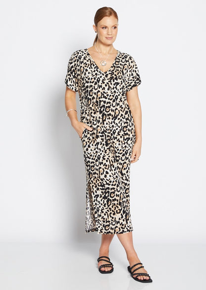 Philosophy Vacay Dress - Leopard