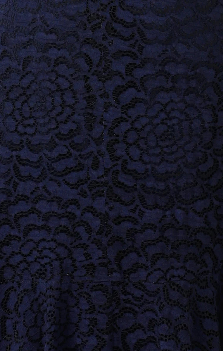 Sacha Drake Affair Of Honour Dress - Navy Lace COMING SOON