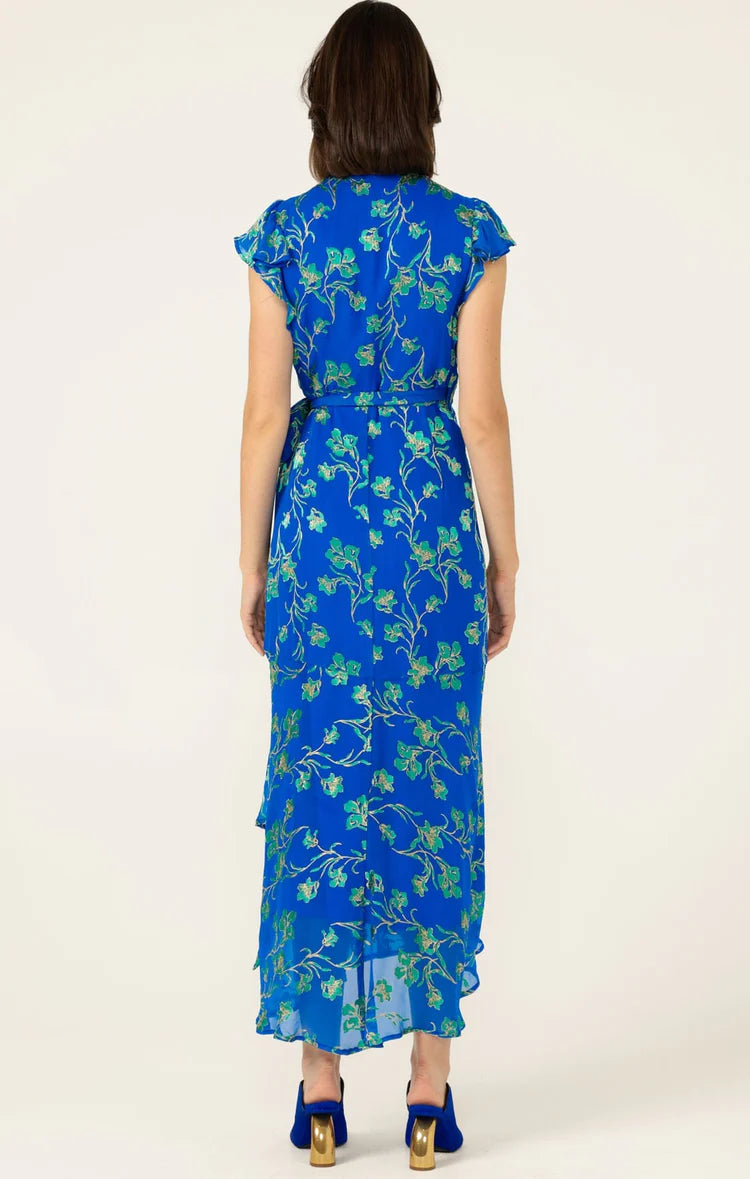 Sacha Drake Aphina Slim Wrap Dress - Cobalt COMING SOON