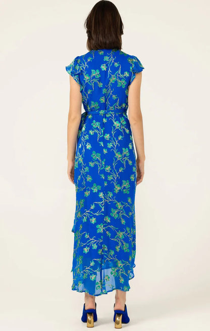 Sacha Drake Aphina Slim Wrap Dress - Cobalt COMING SOON