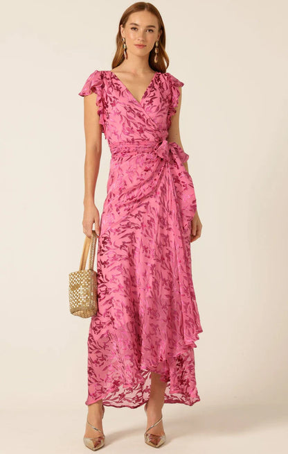Sacha Drake Bella Rose Maxi Wrap Dress - COMING SOON
