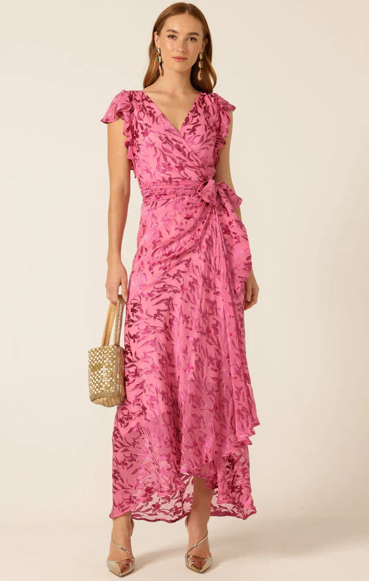Sacha Drake Bella Rose Maxi Wrap Dress - COMING SOON