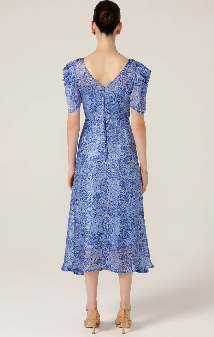 Sacha Drake Blue Jay Midi Dress