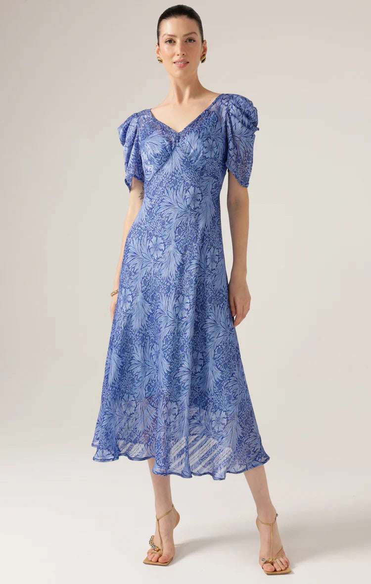 Sacha Drake Blue Jay Midi Dress